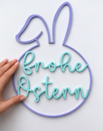Frohe Ostern - Wanddesign