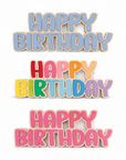 Statement - HAPPY BIRTHDAY