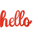 Statement - hello