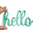 Statement - hello