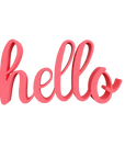Statement - hello