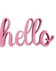 Statement - hello