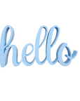 Statement - hello
