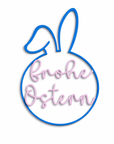 Frohe Ostern - Wanddesign