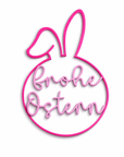 Frohe Ostern - Wanddesign