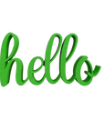 Statement - hello