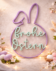 Frohe Ostern - Wanddesign