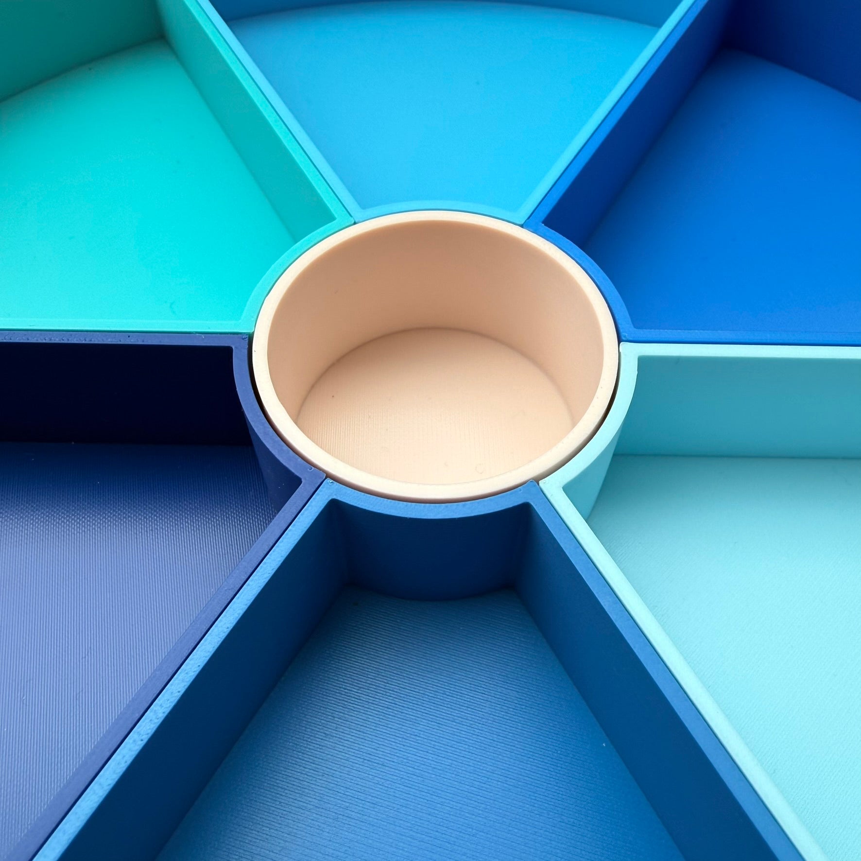 Tablett - Blaues Wunder