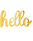 Statement - hello