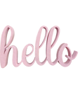 Statement - hello