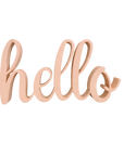 Statement - hello