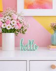 Statement - hello