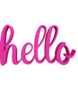 Statement - hello