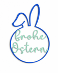 Frohe Ostern - Wanddesign